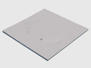 phoenix manhole cover 3D Model
