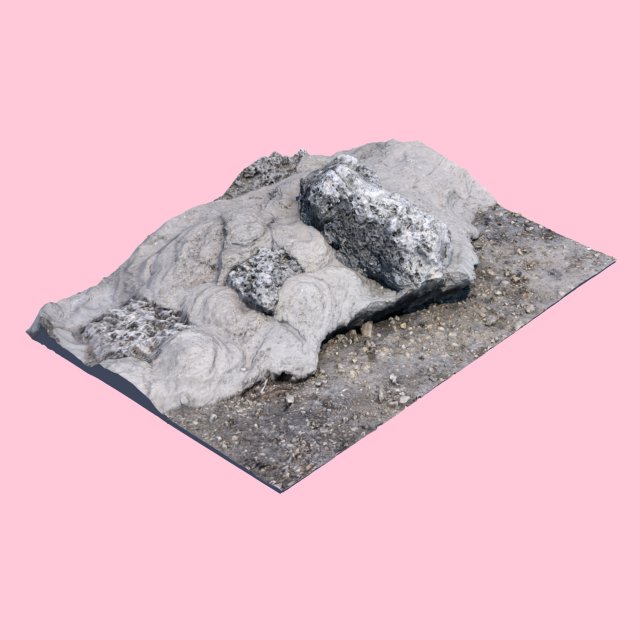rock bottom 3D Model .c4d .max .obj .3ds .fbx .stl .blend 