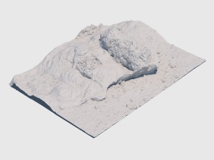 rock bottom 3D Model