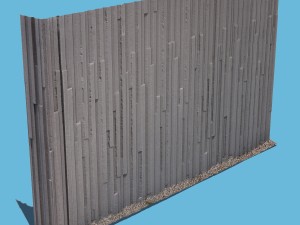 geometric wall 3D 모델