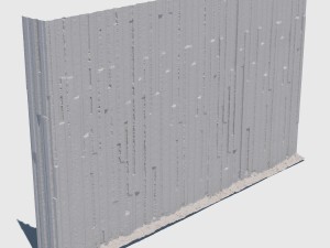 geometric wall Model 3D