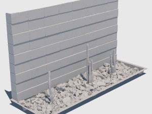 planter wall 3D Модель