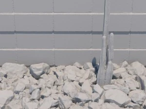 planter wall 3D Model