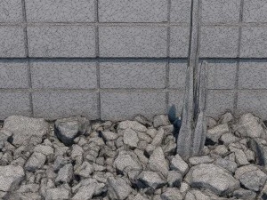 planter wall 3D Model