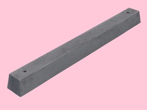 concrete parking curb 3Dモデル