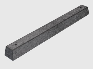 concrete parking curb Model 3D