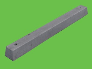 gray parking curb 3Dモデル