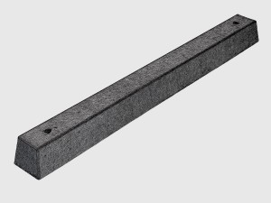 gray parking curb 3D Model