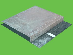 concrete sidewalk curb 3D Model