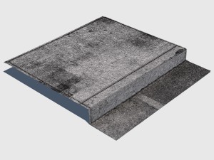 concrete sidewalk curb 3D Model