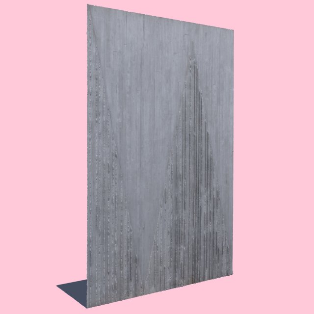museum wall Modelo 3D .c4d .max .obj .3ds .fbx .stl .blend 