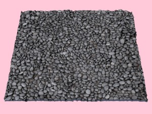 rolling stones gray 3D Модель