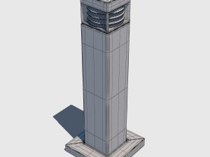 bollard light Modelo 3D