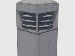 bollard light Modelo 3D