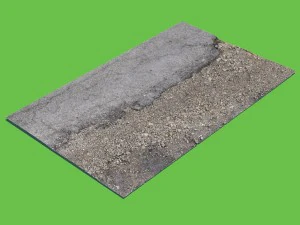 沥青碎石 3D 模型