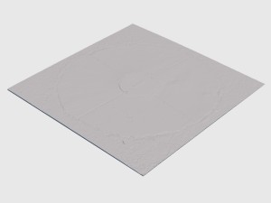 water plate 3D 모델