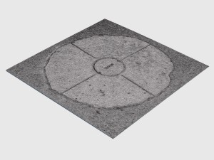 water plate 3D 모델