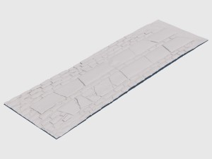 brick crosswalk 3D Model