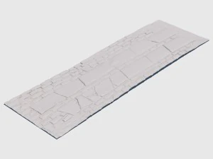brick crosswalk 3D Model