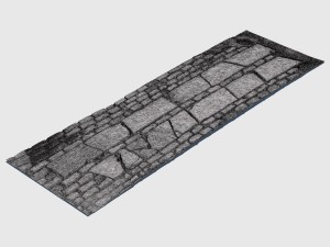 brick crosswalk 3D Model