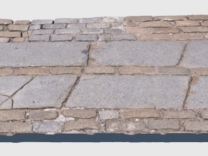 brick crosswalk 3D Model