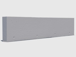concrete wall Modelo 3D