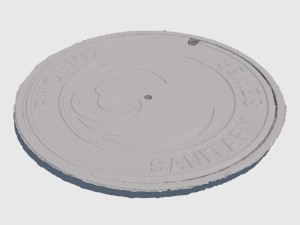 sanitary manhole cover Modelo 3D
