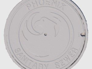 sanitary manhole cover Modelo 3D