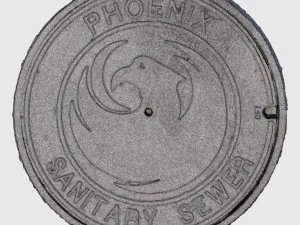 sanitary manhole cover 3D Model