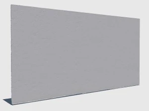 nog een betonnen muur 3D Model