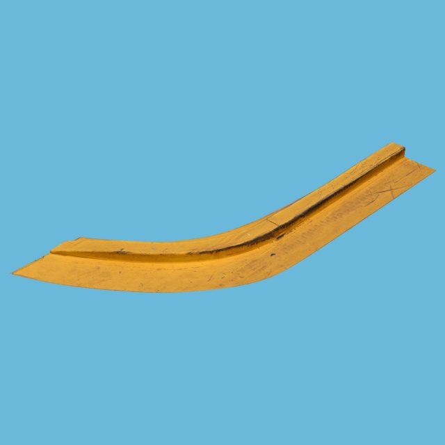 yellow curb corner 3D Модель .c4d .max .obj .3ds .fbx .stl .blend 