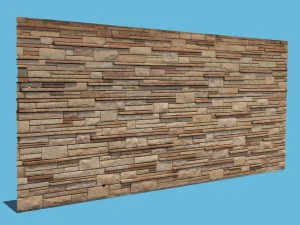 new brick wall 3D Model