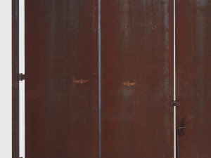 rusty metal door Modelo 3D
