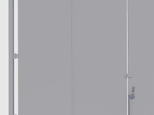 rusty metal door Modelo 3D