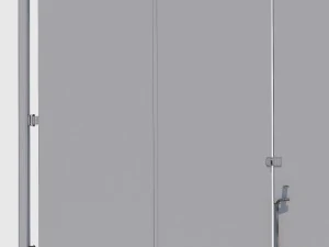 rusty metal door 3D Model