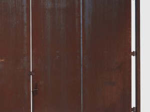 rusty metal door Modelo 3D