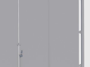 rusty metal door Modelo 3D