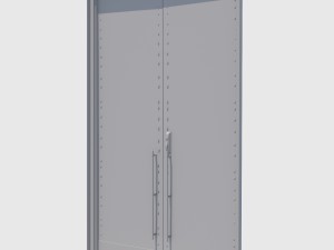 wooden door 3D Модель