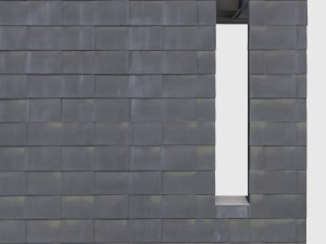 metal tiled wall Model 3D