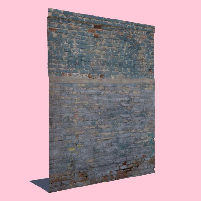 cool brick wall 3D Model .c4d .max .obj .3ds .fbx .stl .blend 