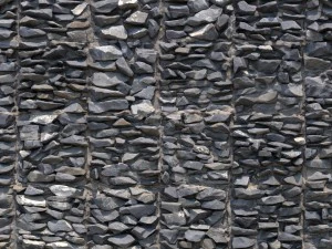 gray stone wall 3D Model
