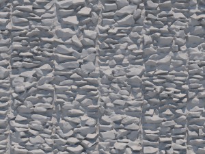 gray stone wall Modelo 3D