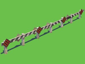 end road marker 3D Model
