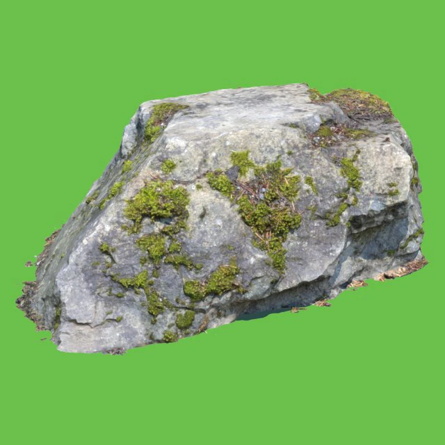 randy moss rock 3D Model .c4d .max .obj .3ds .fbx .stl .blend 