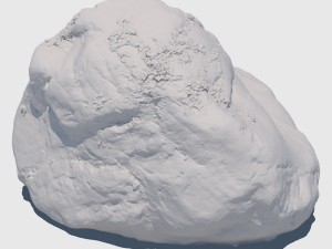 elisabeth moss rock 3Dモデル