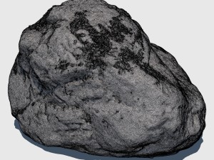 elisabeth moss rock 3Dモデル