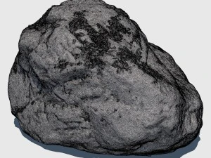 elisabeth moss rock 3D Model
