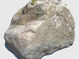 elisabeth moss rock 3Dモデル