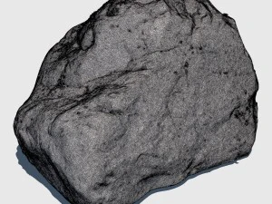 elisabeth moss rock 3D Model