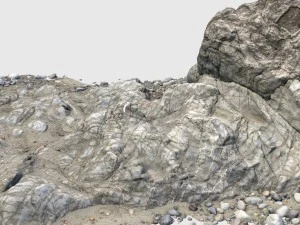 billy ocean rock 3D Model